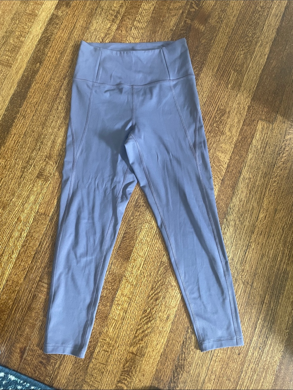 girlfriend collective Slate Blue Leggings with Branded Waistband